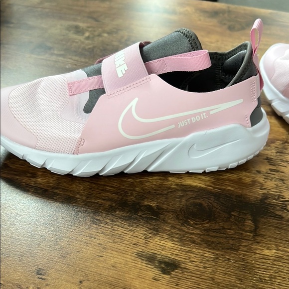 Nike Pink and Gray Slip-On Sneakers - Picture 5 of 12
